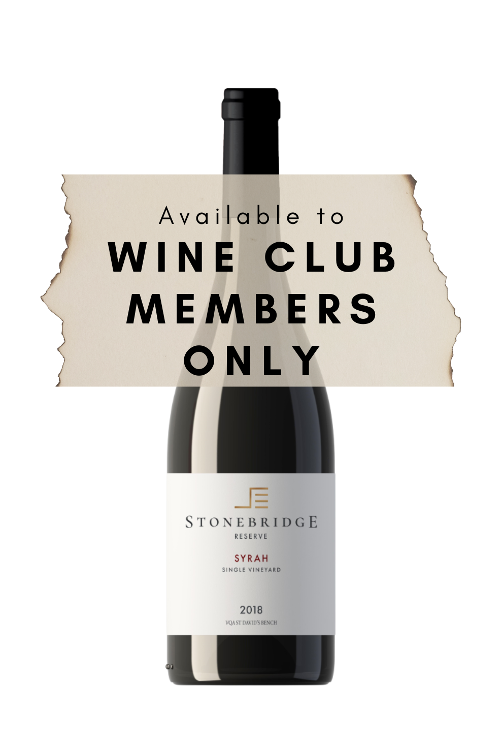 2018 Stonebridge Syrah Reserve